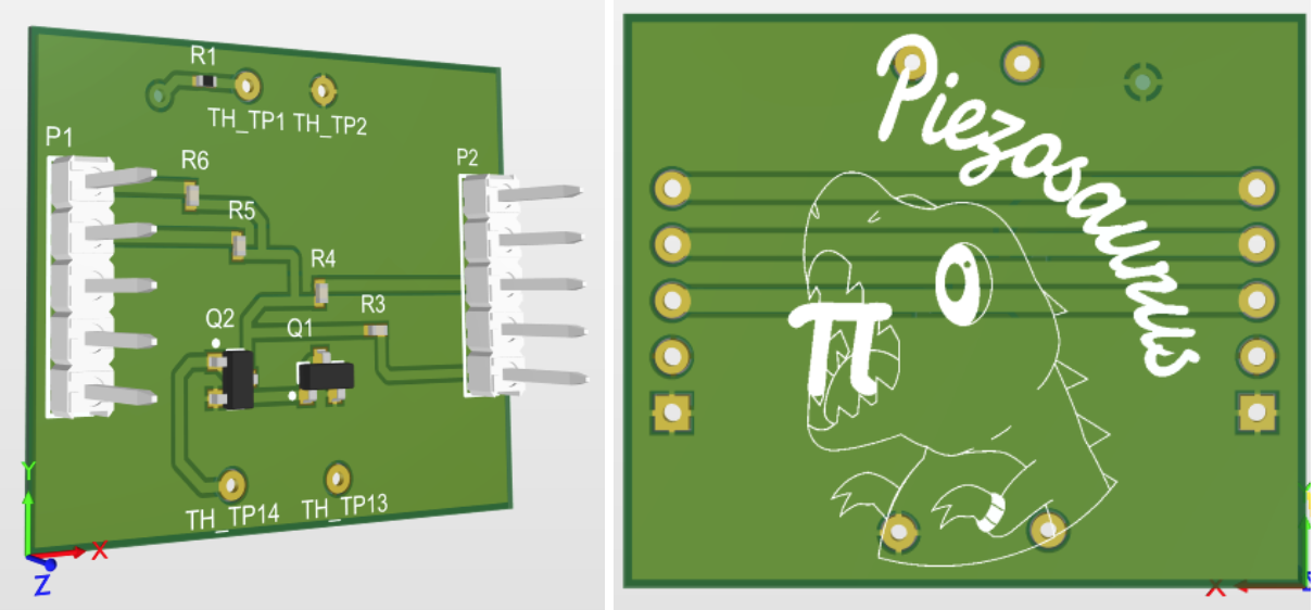 FSR module PCB design render